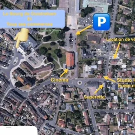 Les Embruns - Avec Jardin Apartmán Ouistreham